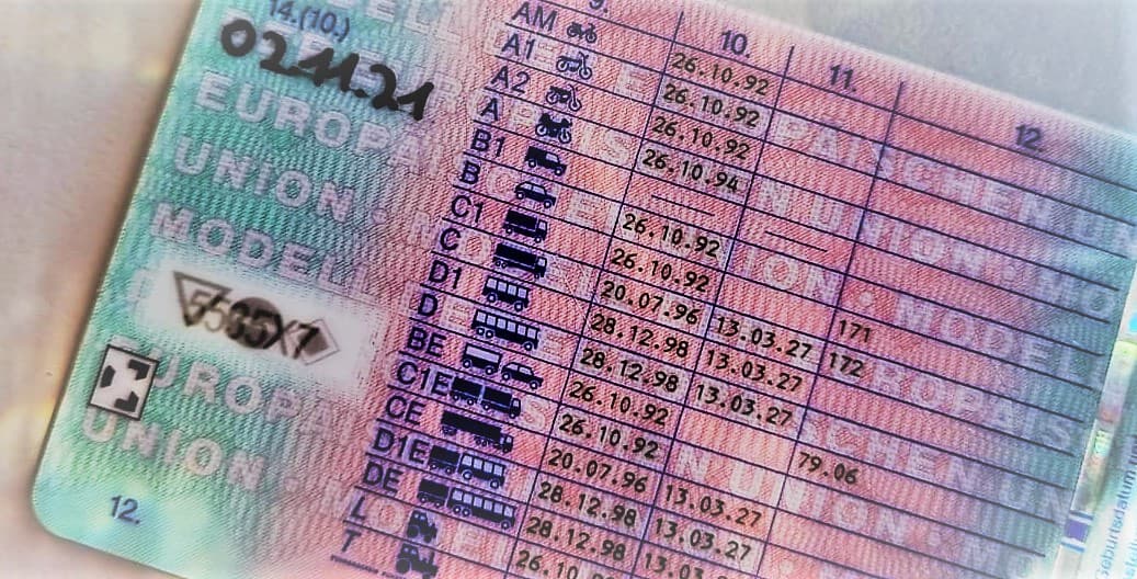 Die Führerscheinklassen